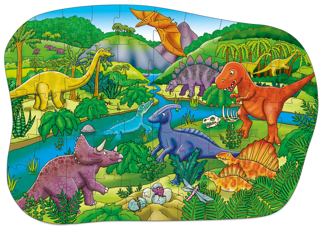 Big Dinosaurs 50 Piece Jigsaw Puzzle