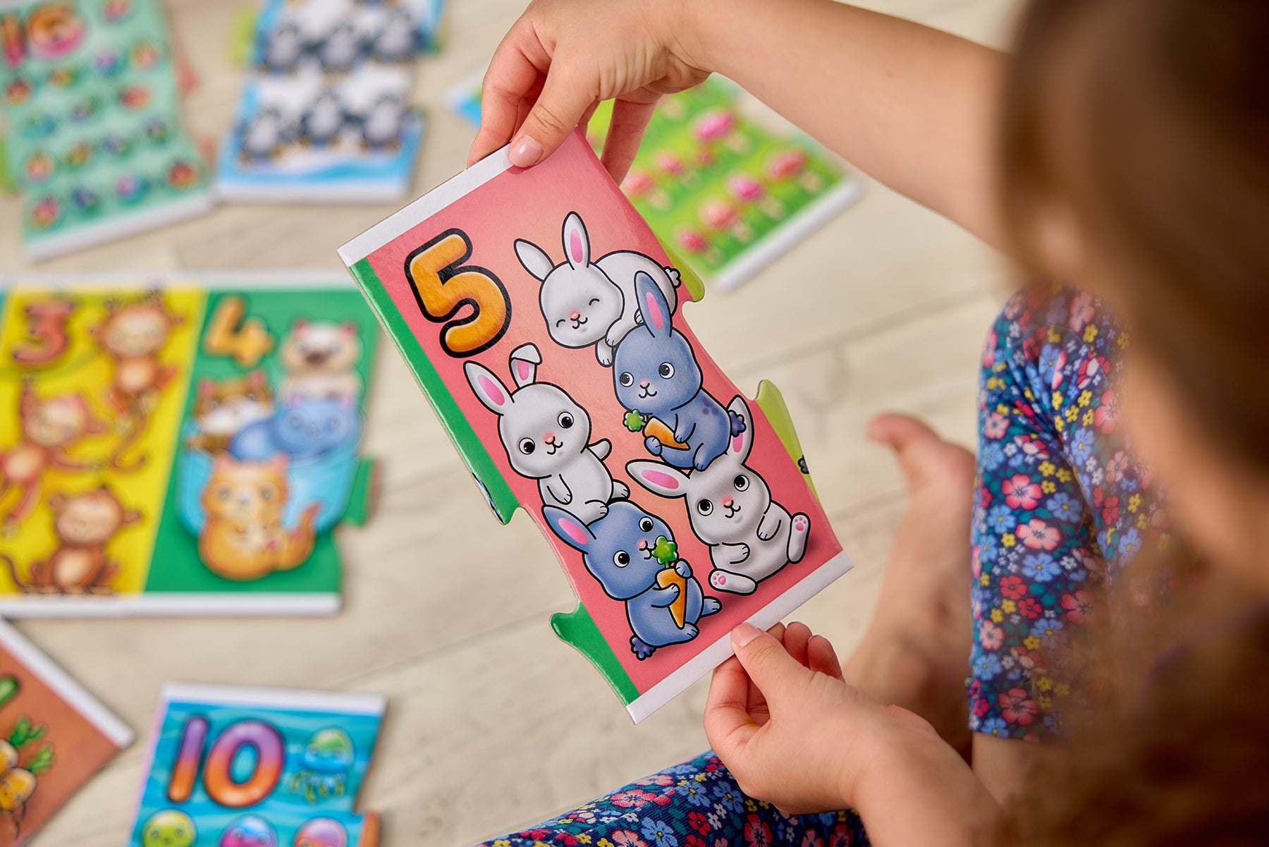 Giant Number Jigsaw Puzzle | 20-Piece Numbers 1-20 Puzzle for Kids