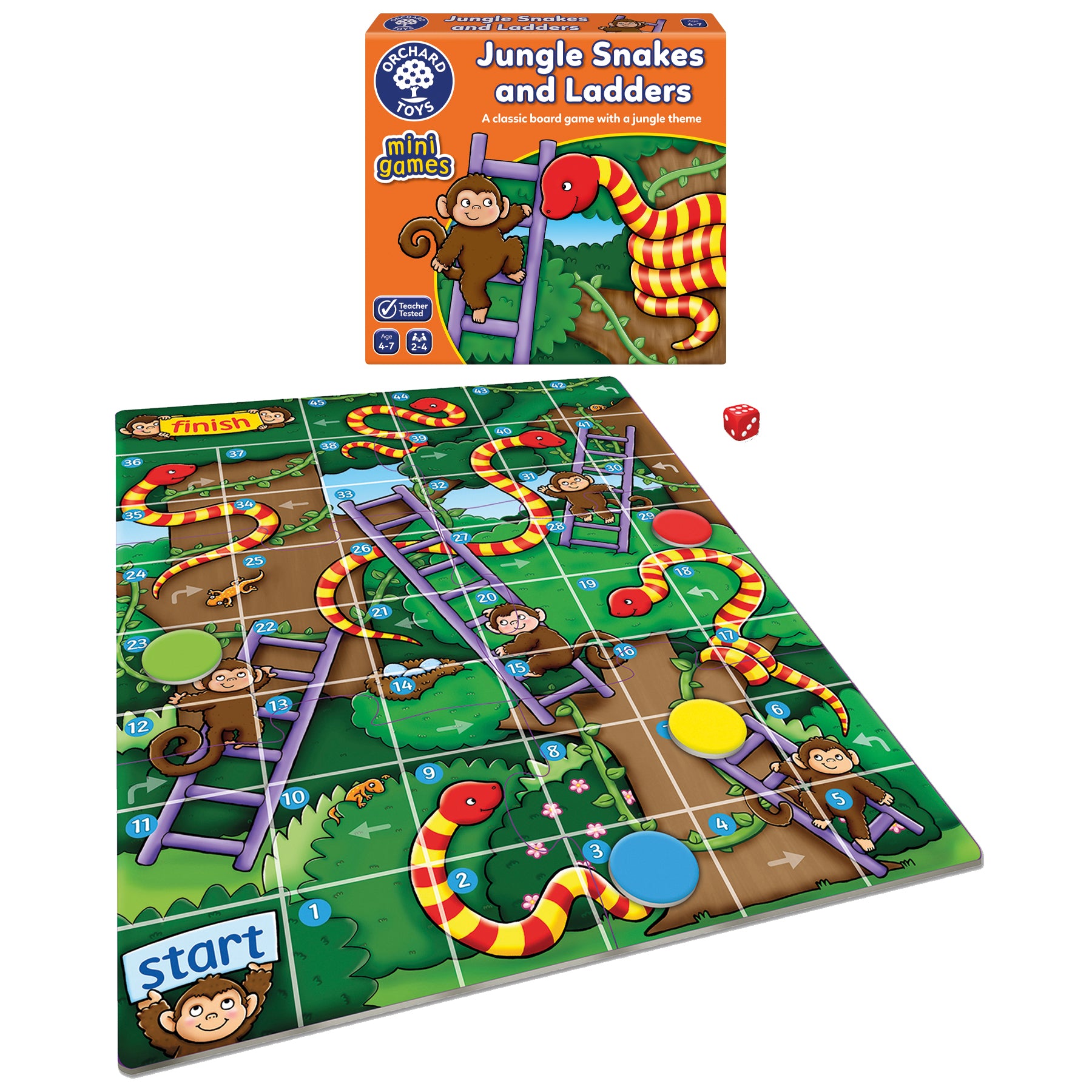 Jungle Snakes and Ladders