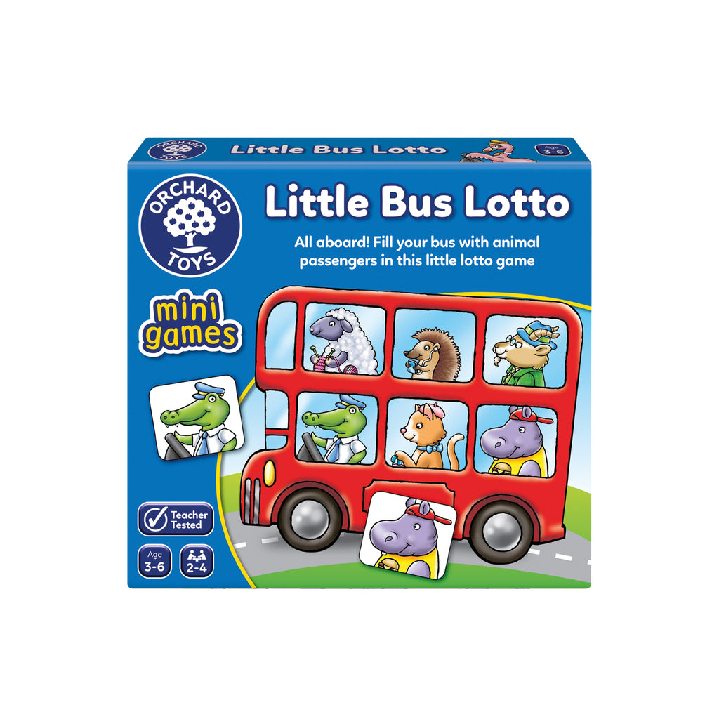 Animal Bus Lotto Travel Game