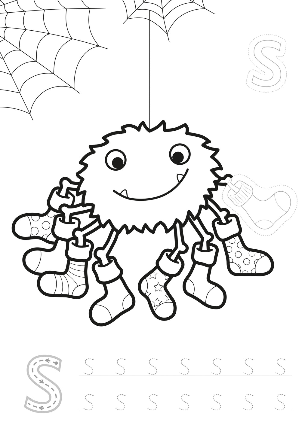 Orchard Toys ABC Colouring & Activity Book – Alphabet Learning for Kids Age 4+