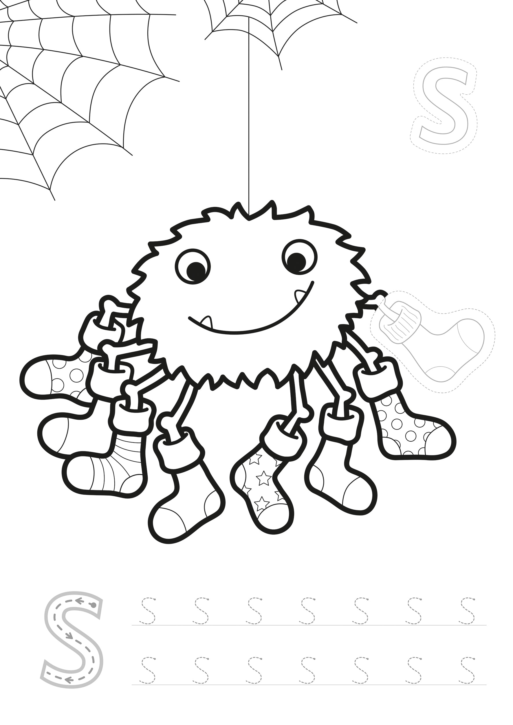 Orchard Toys ABC Colouring & Activity Book – Alphabet Learning for Kids Age 4+