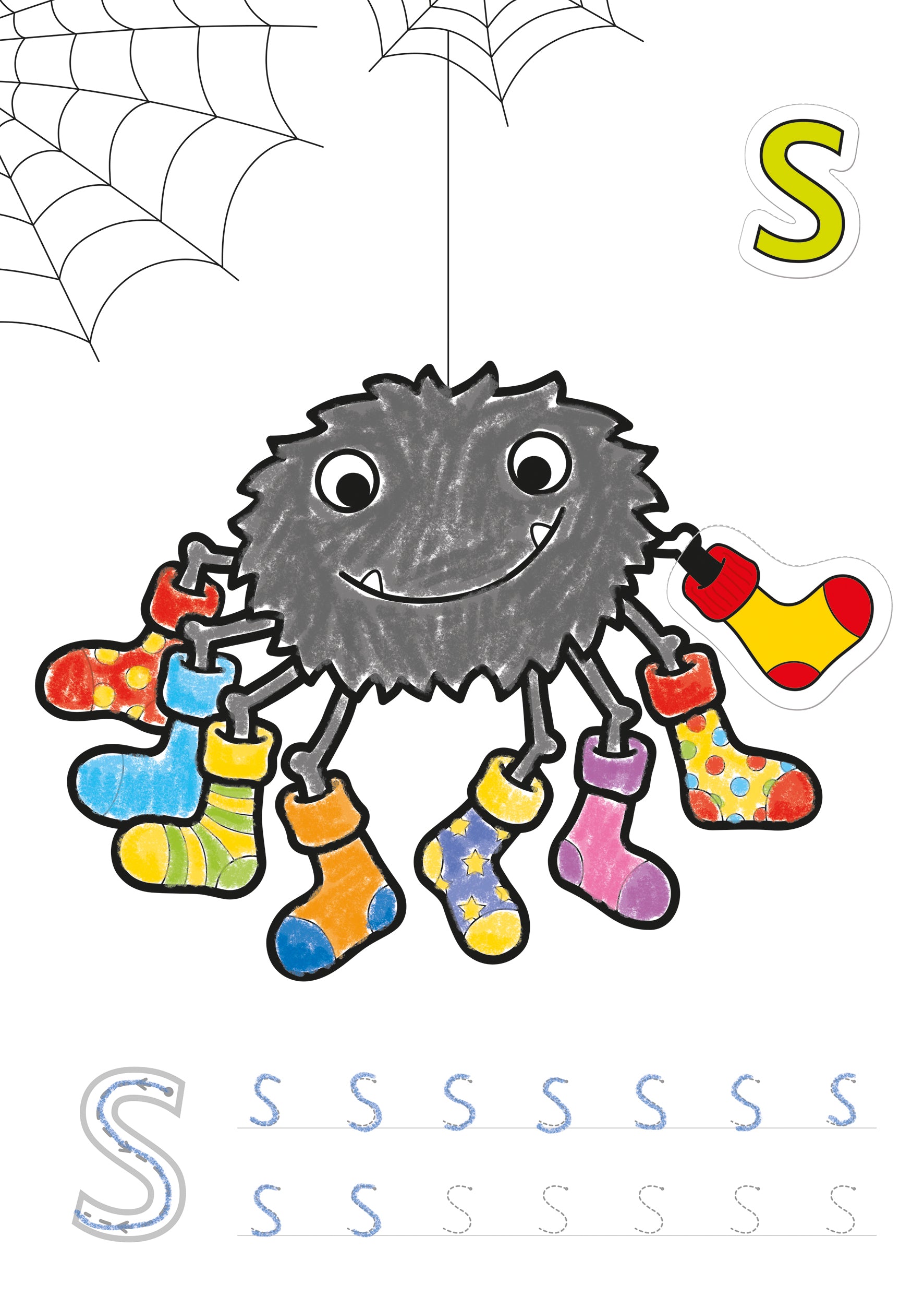 Orchard Toys ABC Colouring & Activity Book – Alphabet Learning for Kids Age 4+