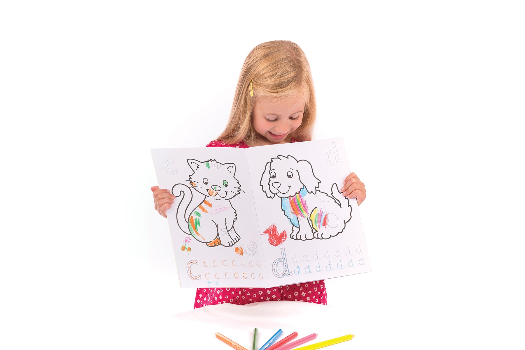 Orchard Toys ABC Colouring & Activity Book – Alphabet Learning for Kids Age 4+
