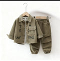 Children's Corduroy Overshirt & Trouser Set | Relaxed Fit | Ages 1–7 Years