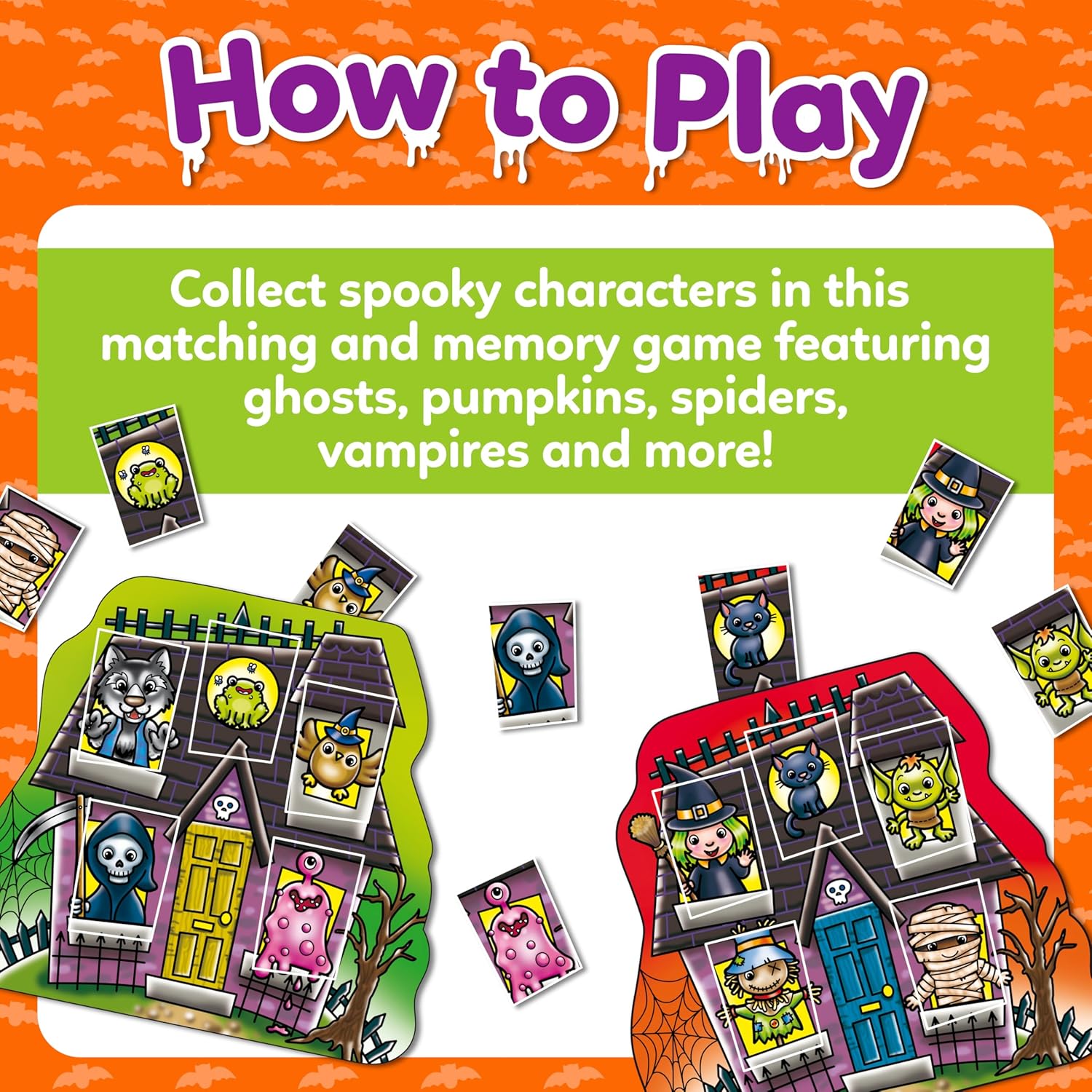 Orchard Toys Haunted House Lotto – Halloween Game for Kids