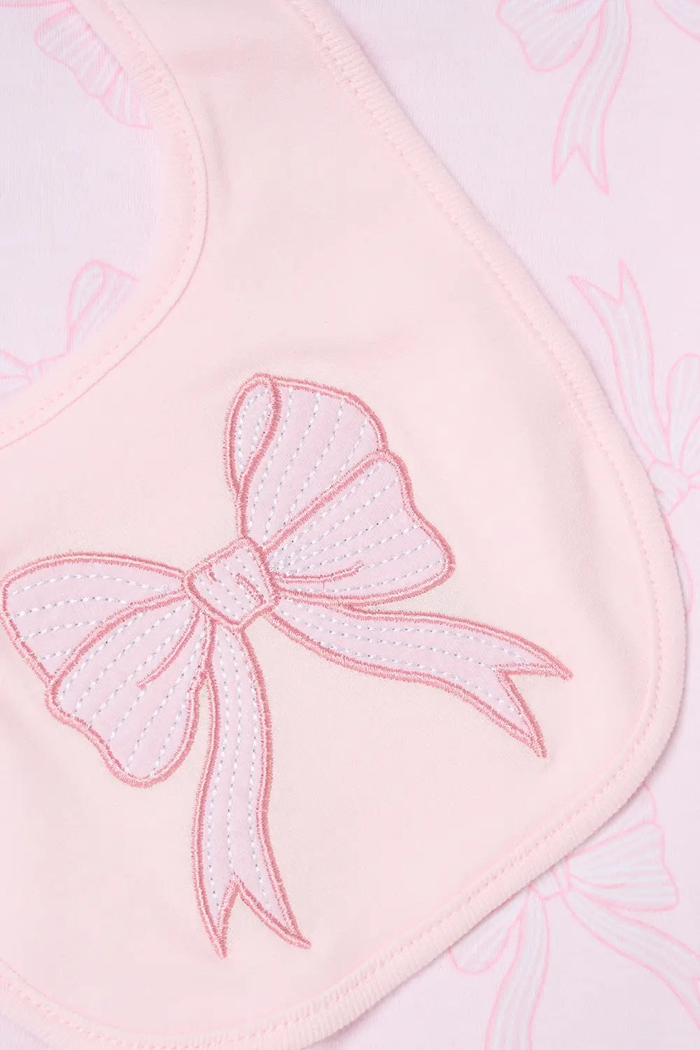 Rock a Bye Baby 5-Piece Bow Print Baby Gift Set